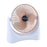 Portable Desktop Fan with U Shaped Base 3 Speeds Adjustable Quiet Cooling Fan for Home Office - White+Gold - 1