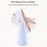 Portable Desktop Fan with U Shaped Base 3 Speeds Adjustable Quiet Cooling Fan for Home Office - White+Gold - 3