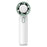 Portable USB Mini Fan Rechargeable 3600mAh Battery 3 Speed Settings Desktop Handheld Cooling Fan - White - 1