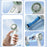 Portable USB Mini Fan Rechargeable 3600mAh Battery 3 Speed Settings Desktop Handheld Cooling Fan - White - 7