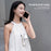 WH-09 100 Speeds Adjustable Rechargeable Handheld Fan Portable Digital Display Cooling Fan - Dark Grey - 3