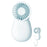 Mini Portable Fan with 3 Speed 1200mAh Battery USB Rechargeable Quiet Handheld Fan (No Display) - Blue - 1