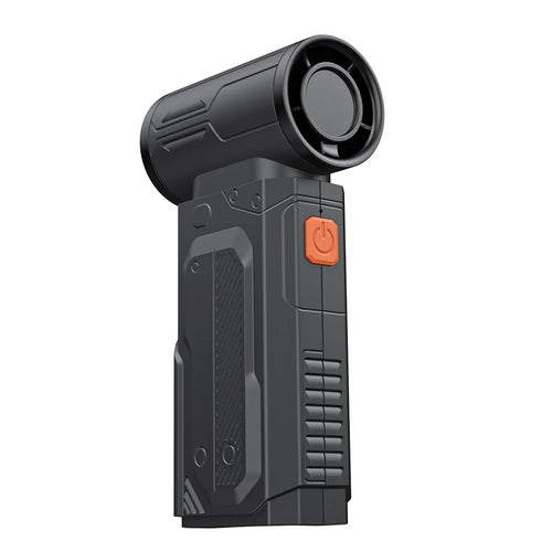 WT-F91 Handheld Air Duster 130,000RPM High-Speed Mini Blower 5 Speed Rechargeable Dust Blower - Black - 1