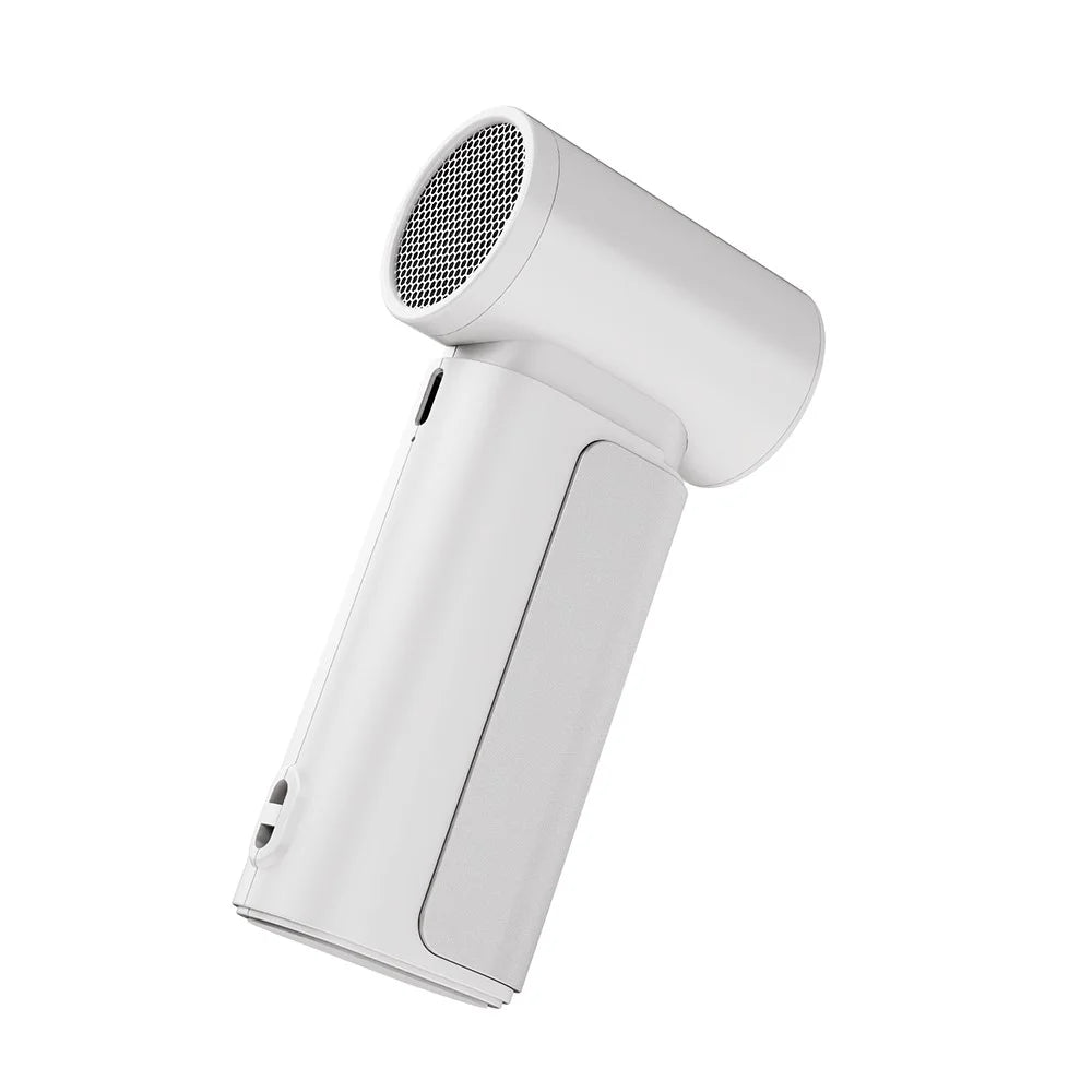 WT-F88 Portable Handheld Fan 19500RPM High Speed Turbo Fan Rechargeable 3 Speed Cooler - White - 3