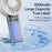 Handheld Fan USB Rechargeable Portable Powerful Airflow 5 Wind Speed Cooling Fan - Black - 7
