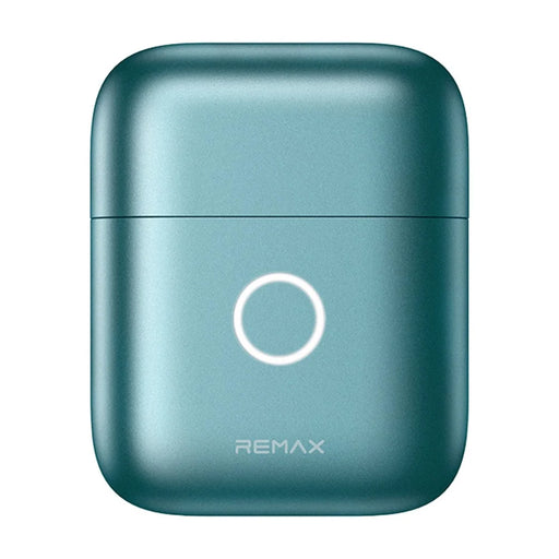 REMAX RS-H01 Portable Alloy Electric Shaver Waterproof USB-C Charging Shaver - Cyan - 1