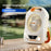 S9 Outdoor Portable Fan High Power 10000mAh Battery Bank 100 Speed Settings Camping / Dorm Use Rechargeable USB-C - Beige - 2