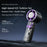 F03 199 Speeds Adjustable 10W Cold Compress Cooling Fan Digital Display Portable Turbo Handheld Fan - Black - 2