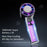 F03 199 Speeds Adjustable 10W Cold Compress Cooling Fan Digital Display Portable Turbo Handheld Fan - Black - 5