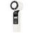 K-801 Cold Compress Summer Cooling Fan 100 Speeds Adjustable Portable Handheld Fan with Digital Display - White - 1