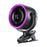 LS02 Desktop Bladeless Clip Fan Touch Control 180 Degree Oscillation Multi Wind Speed Summer Cooling Fan - Grey - 1