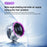 LS01 Desktop Bladeless Fan Touch Screen Control 180 Degree Oscillation Multi Wind Speed Silent Cooling Fan - Grey - 4