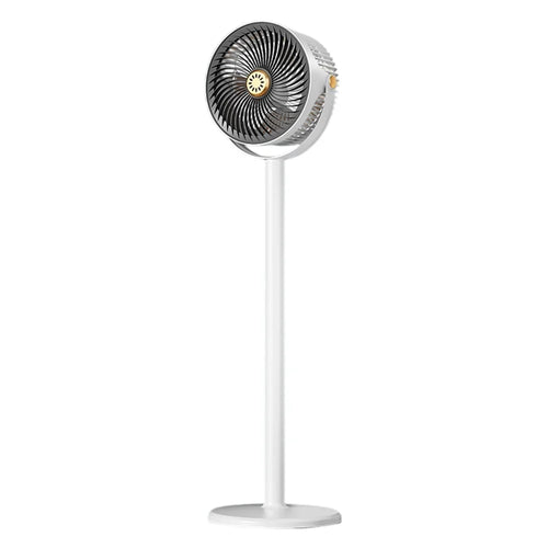 Retractable USB Fan Desk / Floor Standing Adjustable Height 5-Speed Large Airflow for Home / Office - Grey - 1