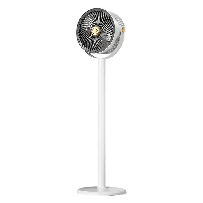 Retractable USB Fan Desk / Floor Standing Adjustable Height 5-Speed Large Airflow for Home / Office - Grey - 1