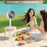 Retractable USB Fan Desk / Floor Standing Adjustable Height 5-Speed Large Airflow for Home / Office - Grey - 6