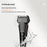 LED Display Rechargeable Electric Shaver for Men 3 Blades Rotary Razor Waterproof Cordless Trimmer - Black - 7