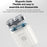 YESIDO MG20 IPX5 Waterproof Travel Electric Shaver Smart Display Dual-Ring Floating Blades - White - 4