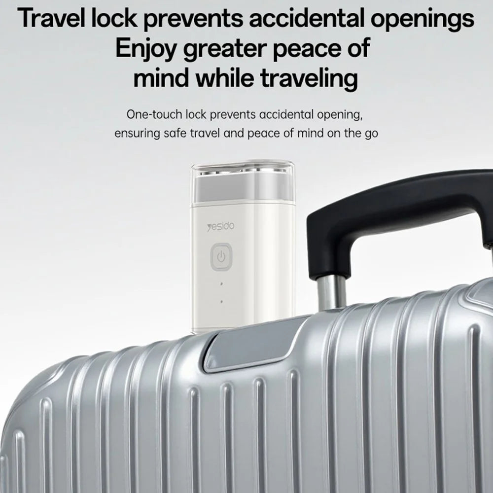 YESIDO MG20 IPX5 Waterproof Travel Electric Shaver Smart Display Dual-Ring Floating Blades - White - 5