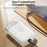YESIDO MG20 IPX5 Waterproof Travel Electric Shaver Smart Display Dual-Ring Floating Blades - White - 7