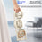 3-Head Desktop Fan USB Rechargeable 5 Modes Portable Circulating Fan for Outdoor Travel Office - Gray - 3