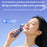 REMAX RS-SF27 Foldable Handheld Fan Semiconductor Cooling Digital Display 5-Speed Desktop Fan - Blue - 5