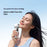 Y38 Foldable Handheld Fan 3000mAh Semiconductor Ice Cooling 199-Speed LED Digital Display Mini Fan for Outdoor - White - 5
