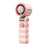 Y28 Foldable Cooling Fan 3600mAh TEC Semiconductor Refrigeration 199-Speed Portable Handheld Fan for Outdoor Indoor - Pink - 1