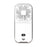 F30 Pro Portable Handheld Neck Fan 4 Speeds Adjustable Foldable Desktop Fan for Summer Cooling - White - 1