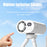 CYKE F28 Mini Handheld Fan 100-Speed Adjustable Digital Display Cooling Fan with Flexible Octopus Legs - White - 2