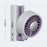 Mini Folding Fan Ice Cooling 5-Speed Handheld Portable Desktop Umbrella Clip Fan for Summer - White / Pink - 7