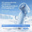 WT-F606 Handheld Fan 4000mAh Type-C Fast Charging 100-Speed Levels LED Display Ice Cooling Fan for Outdoor - Blue - 2