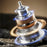 WT-H23 Portable Neck Fan 199-Speed 3000mAh Type-C Handheld Desktop TEC Semiconductor Cooling Fan - Khaki - 5