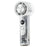 RD27 Portable Handheld Fan 3000mAh 100-Speed Levels Digital Display 16°C Ice Cooling Fan for Outdoor - White - 1