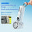 RD27 Portable Handheld Fan 3000mAh 100-Speed Levels Digital Display 16°C Ice Cooling Fan for Outdoor - White - 4