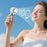 RD27 Portable Handheld Fan 3000mAh 100-Speed Levels Digital Display 16°C Ice Cooling Fan for Outdoor - White - 7