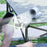 RD25 Foldable High Speed Fan 3000mAh Portable Handheld Desktop Neck Hanging Turbo Cooling Mini Fan for Office Outdoor - White - 3