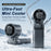 JF181 Handheld Portable Fan 6000mAh Type-C Rechargeable USB Semiconductor Cooling Fan with LED Light - 5