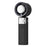 JF132 Handheld Cooling Fan Foldable 199-Speed 3000mAh Digital Display USB-C Portable Desktop Cooler Fan - Black - 1