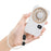 X28 Ultra-Slim Card Design Cooling Fan Pocket Desktop Portable Handheld Mini Fan with Hand Strap - White - 1
