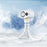 X31 Octopus Tripod Fan Semiconductor Cooling Handheld Turbo Fan with Digital Display for Baby Stroller - White - 7