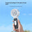 H06 Transparent Folding Handheld Neck Hanging Fan 3600mAh Semiconductor Cooling Portable Desktop Fan - White - 5