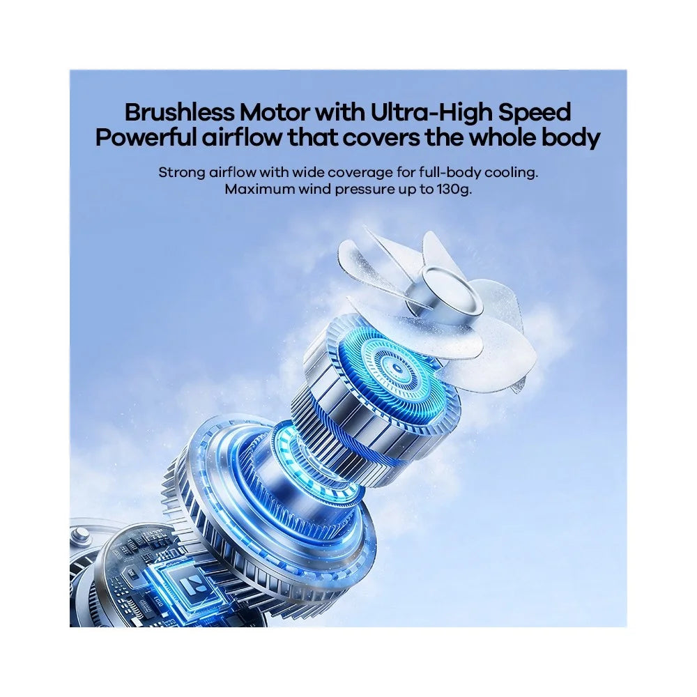 REMAX RS-SF29 2-in-1 Handheld Turbo Fan 4000mAh 100W Wind Pressure 100 Gears Blow Vacuum Cleaner for Home Car - Tarnish - 5