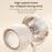 Y-3 Floor Standing Fan USB Rechargeable 3 Speed Bladeless Turbo Air Circulation Fan for Bedroom Office - Beige - 4