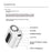F-070 Portable Waist Fan Semiconductor Cooling 5-Speed Mini Fan for Outdoor Work - White - 4