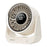 26FS-1 Desktop Circulating Fan 5-Speed 3600mAh Battery Rechargeable Fan with LED Display - Beige - 1