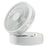 GX-01 Foldable Desk Circulating Fan 5-Speed 2400mAh USB Rechargeable Fan with LED Light Timer - White - 1