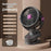 FS-001 USB Rechargeable Clip-On Oscillating Fan 3-Speed Adjustable with LED Light - Grey - 2