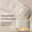 FS-03 Oscillating Mist Fan 300ml Tank 1800mAh Rechargeable 3-Speed USB Desktop Fan with 7-Color LED Light - White - 3