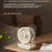 FA7 Desktop Circulating Fan 5 Speeds 1200mAh USB-C Rechargeable Portable Fan with Night Light and Aromatherapy - Beige - 4