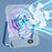 L1 Ultra Slim Foldable Desktop Fan USB Rechargeable 5-Speed Summer Cooling Fan - Blue - 5
